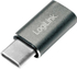 Fotoja e Përshtatës LogiLink (AU0041), USB-C në microUSB, i argjendtë, Picture 1