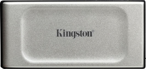 Fotoja e SSD Kingston, XS2000, 500 GB, i zi / argjendtë