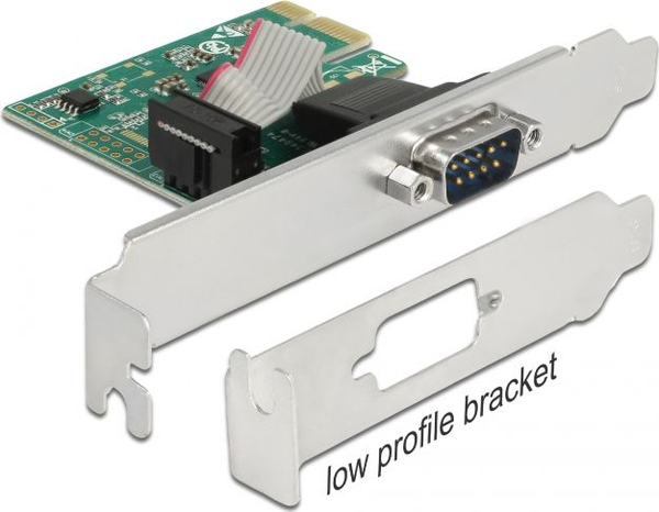 Fotoja e Kartë Delock PCI Express në 1 x Serial RS-232 (89948)