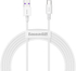Fotoja e Kabllo BASEUS Superior Series USB-C - USB-C, 66W, 2m, e bardhë, Picture 1