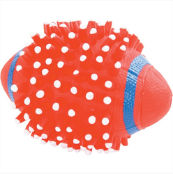 Fotoja e Dhëmbëzues për qen Zolux: topi rugby, 7.6 cm