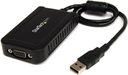 Fotoja e Përshtatës StarTech USB to VGA, i zi
