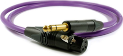 Fotoja e Kabllo Melodika Jack 6.3mm - XLR, 17m, vjollcë
