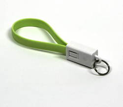 Fotoja e Kabllo USB Logo, 0.2m, e hirtë/gjelbër