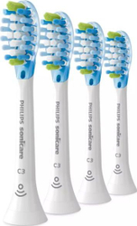 Fotoja e Kokë për brushë Philips Sonicare C3 Premium Plaque Defense HX9044 / 17, 4 copë, të bardha/ kaltra