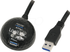 Fotoja e USB Hub LogiLink 2x USB-A 3.0, i zi, Picture 1