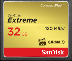 Fotoja e Kartë memorie SanDisk Extreme Compact Flash, 32 GB