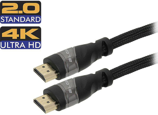Fotoja e Kabllo Blow HDMI - HDMI, 3m, e zezë
