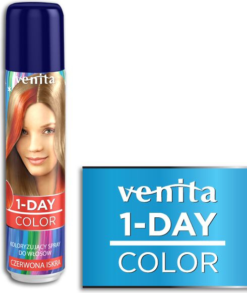 Fotoja e Sprej për ngjyrosje Venita 1-Day Color, i kuq