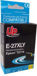 Fotoja e Ngjyrë printeri UPrint E-27XLY, 13ml, e verdhë