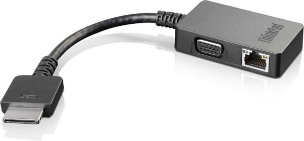 Fotoja e Replikator Lenovo ThinkPad OneLink+, VGA / RJ45, i zi