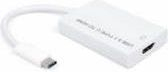 Fotoja e Kabllo USB Mcab, USB-C në HDMI, 0.15 m, e zezë