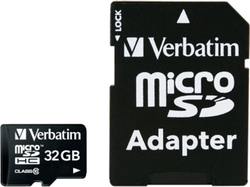 Fotoja e Kartë memorie Verbatim Premium MicroSDHC Class 10 UHS-I / U1 (44083), 32GB