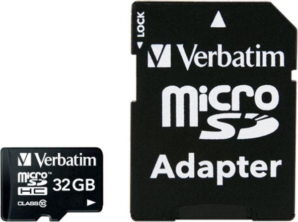 Fotoja e Kartë memorie Verbatim Premium MicroSDHC Class 10 UHS-I / U1 (44083), 32GB