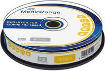 Fotoja e MediaRange DVD+RW 4.7GB 4x, Spindle, 10 copë