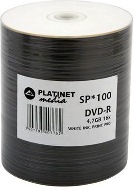 Fotoja e Disqe DVD-R Platinet, 4.7 GB, 100 copë