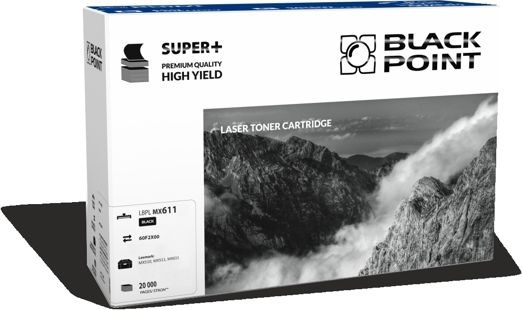 Fotoja e Toner zëvendësues Black Point LBPLMX810X, i zi