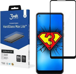 Fotoja e Xham mbrojtës 3MK HG Max Lite për Samsung A217 A21s, i zi