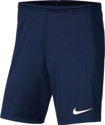 Fotoja e Shorce për futboll Nike Park III BV6865-410, 100 % poliester, Dri-FIT, të kaltra