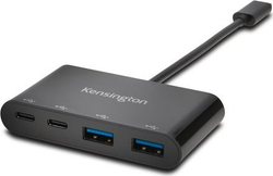Fotoja e USB HUB Kensington 2x USB-C + 2x USB-A 3.0 (K39124EU)