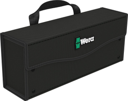 Fotoja e Çantë për vegla Wera 2Go3, 325 x 130 x 80 mm, e zezë