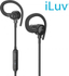 Fotoja e Kufje iLuv FitActive Jet 2, Bluetooth 4.0, 10 m, 2.5 h, me mikrofon, 20 g, të zeza, Picture 1