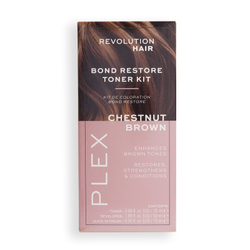 Fotoja e Ngjyrë për flokë Revolution Haircare Plex Bond Restore Toner Kit, Chestnut Brown, 90 ml