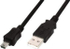 Fotoja e Kabllo Digitus (AK-300130-018-S) USB-A - micro-B, 1.8m, e zezë, Picture 1
