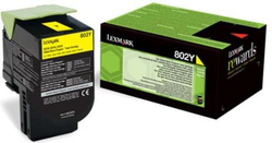 Fotoja e Toner Lexmark 80C20Y0, i verdhë