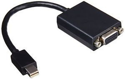 Fotoja e Përshtatës Lenovo AV DisplayPort Mini - D-Sub (VGA), i zi