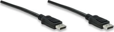 Fotoja e Kabllo Techly DisplayPort - DisplayPort, 0.5m, e zezë