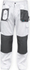 Fotoja e Pantallona mbrojtëse Dedra (BH4SP-XXL), XXL, të bardha, Picture 1