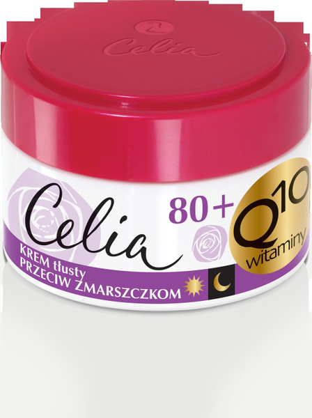 Fotoja e Krem fytyre kundër rrudhave Celia Q10 Vitamins 80+, 50 ml