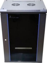 Fotoja e Kabinet varës për server ExtraLink 19", 18U, i zi