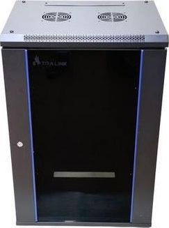 Fotoja e Kabinet varës për server ExtraLink 19", 18U, i zi