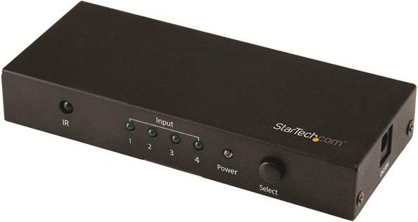 Fotoja e Switch StarTech HDMI 4x1, i zi