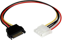 Fotoja e Kabllo StarTech Molex në SATA, 0.3m, shumëngjyrëshe