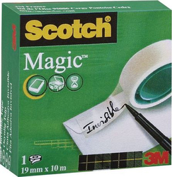 Fotoja e Shirit ngjitës Staples SCOTCH MAGIC, 19 mm x 10 m