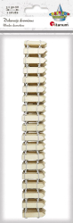 Fotoja e Gardh druri Titanium, 90 cm, 30 x 7 x 2 mm, 3 copë