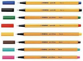 Fotoja e Stilolaps Stabilo Fineliner Point 88 (54K002A), i zi
