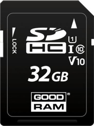 Fotoja e Kartë memorie GoodRam S1A0 SDHC, 32GB, Class 10, e zezë