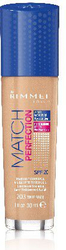 Fotoja e Fondatinë Rimmel Match Perfection, Nr. 203 true beige, 30ml