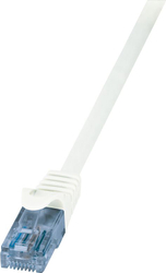 Fotoja e Kabllo rrjeti LogiLink RJ-45/RJ-45, cat.6A, U/UTP, 5m, e bardhë