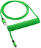 Fotoja e Kabllo spirale CableMod Classic, USB-C/USB-A, 1.5m, e gjelbër, Picture 1