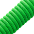 Fotoja e Kabllo spirale CableMod Classic, USB-C/USB-A, 1.5m, e gjelbër, Picture 2