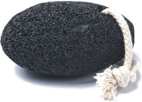 Fotoja e Aksesor për pedikyr Donegal 2512, 9 × 6,4 cm, guri vullkanik, i zi