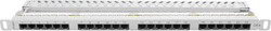 Fotoja e Patch Panel Lanberg, 24x RJ-45, Cat.6, i hirtë