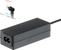 Fotoja e Karikues për laptop Akyga AK-ND-49, 36 W, 12 V, 1.7 mm, i zi