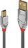 Fotoja e Kabllo Lindy USB-A - miniUSB, 1m, e hirtë, Picture 1