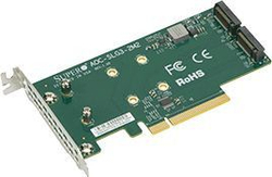 Fotoja e Përshtatës SuperMicro AOC-SLG3-2M2-O